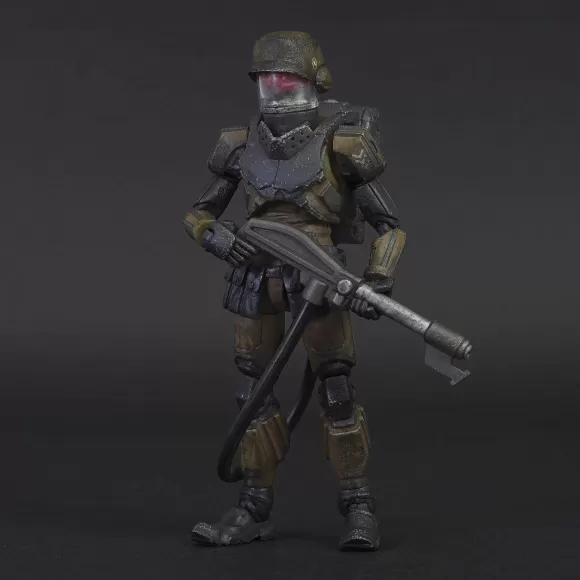Super7 The Worst^Acid Rain Reaction Figures W1 - Cortex Commander Flame Trooper Marine
