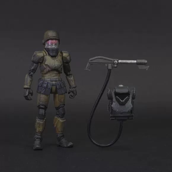 Super7 The Worst^Acid Rain Reaction Figures W1 - Cortex Commander Flame Trooper Marine