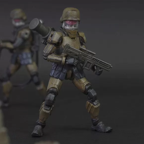 Super7 The Worst^Acid Rain Reaction Figures W1 - Cortex Commander Infantry Marine