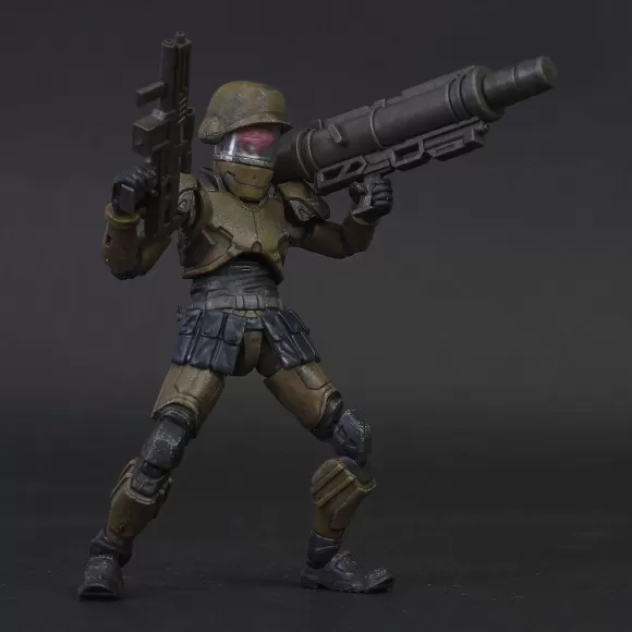 Super7 The Worst^Acid Rain Reaction Figures W1 - Cortex Commander Infantry Marine