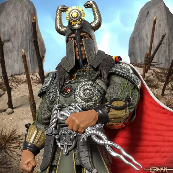 Super7 Conan The Barbarian^Conan The Barbarian Ultimates! Wave 5 - Battle Of The Mounds Set Of 4