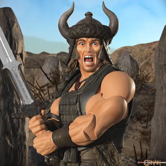 Super7 Conan The Barbarian^Conan The Barbarian Ultimates! Wave 5 - Battle Of The Mounds Set Of 4