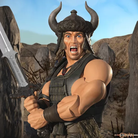 Super7 Conan The Barbarian^Conan The Barbarian Ultimates! Wave 5 - Conan (Battle Of The Mounds)