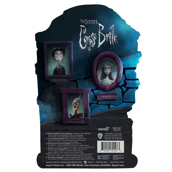 Super7 Corpse Bride^Corpse Bride Reaction Figure Wave 1 - Emily The Corpse Bride