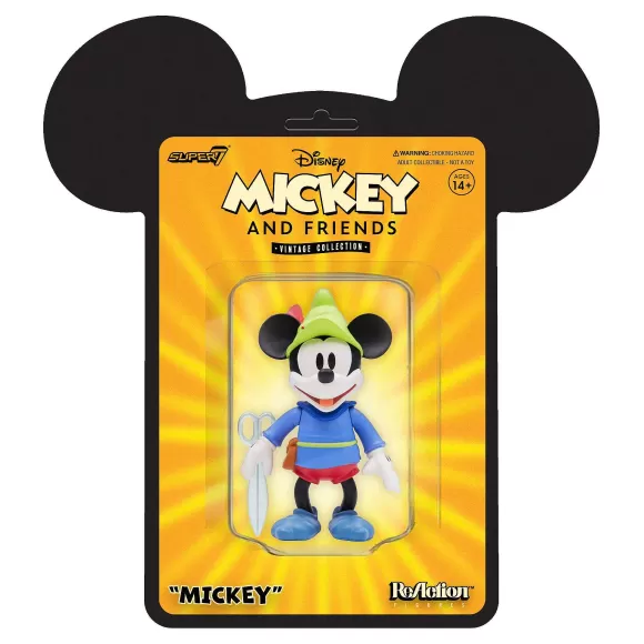 Super7 Disney^Disney Reaction Figures - Vintage Collection Wave 1 - Brave Little Tailor Mickey Mouse