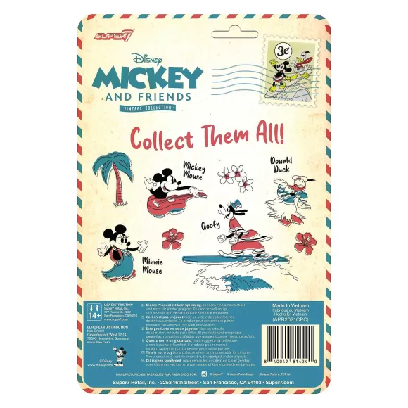 Super7 Disney^Disney Reaction Figures - Vintage Collection Wave 2 - Goofy (Hawaiian Holiday)