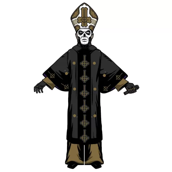 Super7 Ghost^Ghost Paper People - Papa Emeritus Iii