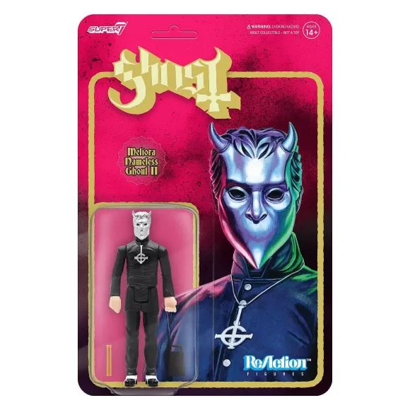 Super7 Ghost^Ghost Reaction Figure Wave 2 - Meliora Nameless Ghoul (Cowbell & Drumsticks)