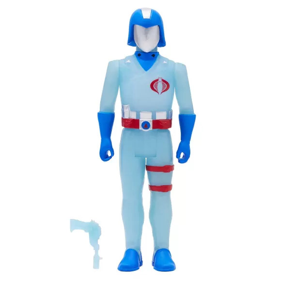 Super7 G.I. Joe^G.I. Joe Reaction Figures Wave 1B - Cobra Commander (Glow Patrol)