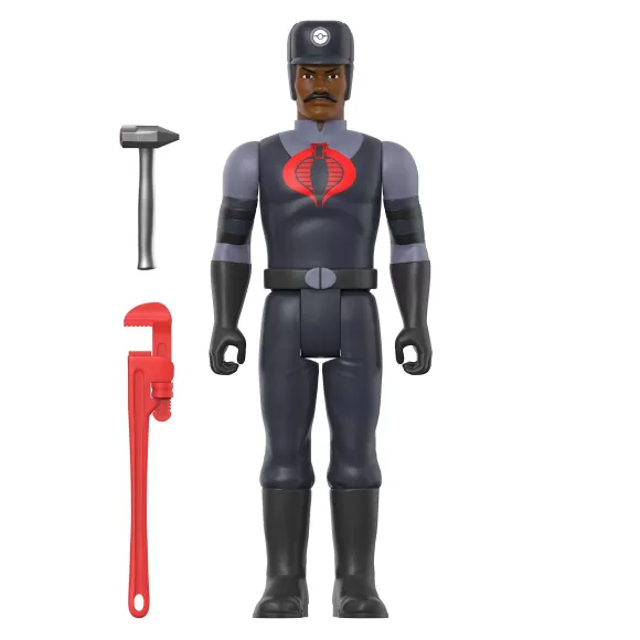 Super7 G.I. Joe^G.I. Joe Reaction Figures Wave 3 - Cobra Snakeling Factory Worker Mustache (Brown)
