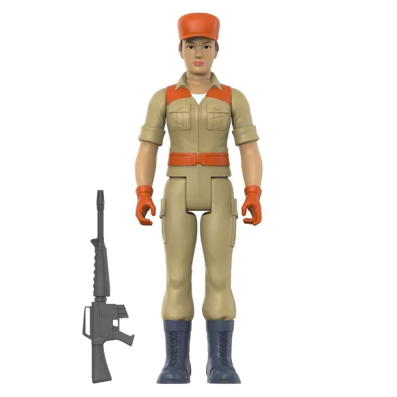 Super7 G.I. Joe^G.I. Joe Reaction Figures Wave 3 - Female Combat Engineer Bun Hair (Tan)