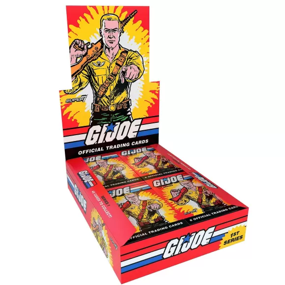 Super7 G.I. Joe^G.I. Joe Trading Cards - Series 1 - Flats Containing 24 Wax Packs