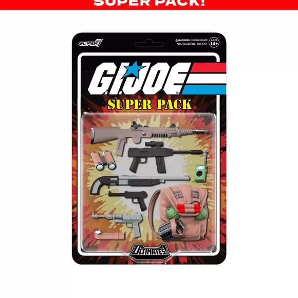 Super7 G.I. Joe^G.I. Joe Ultimates! Wave 4 - Baroness, Gung-Ho, Stalker & Zartan (+ Super Pack)