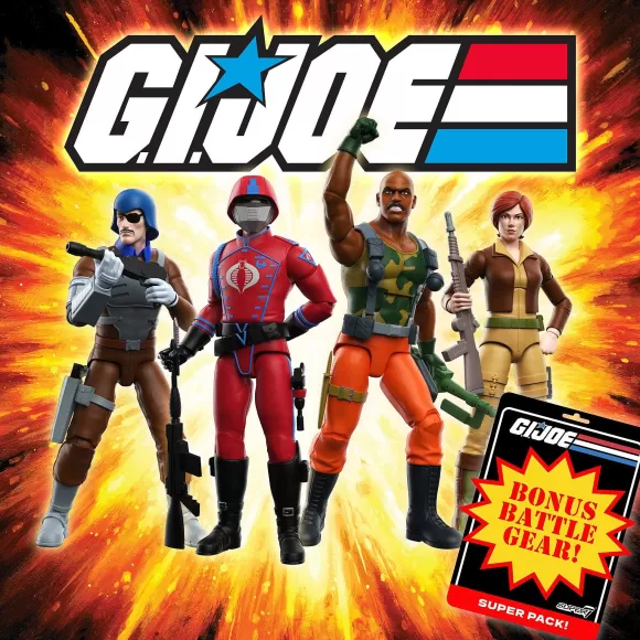 Super7 G.I. Joe^G.I. Joe Ultimates! Wave 5 - Set Of 4 & Super Pack