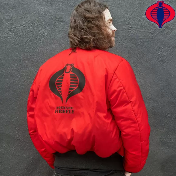 Super7 G.I. Joe^G.I. Joe X Alpha Industries X - Firefly Bomber Jacket