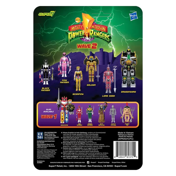 Super7 Mighty Morphin Power Rangers^Mighty Morphin Power Rangers Reaction Figure Wave 2 - Goldar