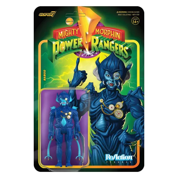 Super7 Mighty Morphin Power Rangers^Mighty Morphin Power Rangers Reaction Figure Wave 3 - Baboo