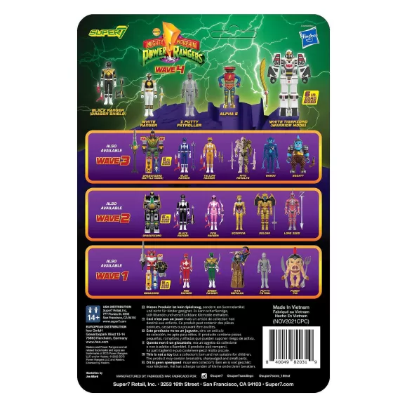 Super7 Mighty Morphin Power Rangers^Mighty Morphin Power Rangers Reaction Figure Wave 4 - Z Putty Patroller