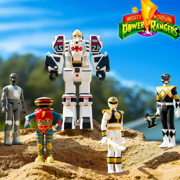 Super7 Mighty Morphin Power Rangers^Mighty Morphin Power Rangers Reaction Figures Wave 4 - Set Of 5