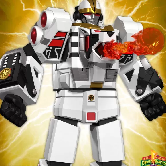 Super7 Mighty Morphin Power Rangers^Mighty Morphin Power Rangers Ultimates! - Tigerzord Battle Mode