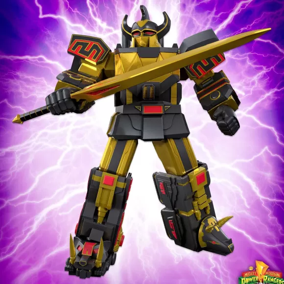 Super7 Mighty Morphin Power Rangers^Mighty Morphin Power Rangers Ultimates! Wave 05 - Megazord (Black/Gold)