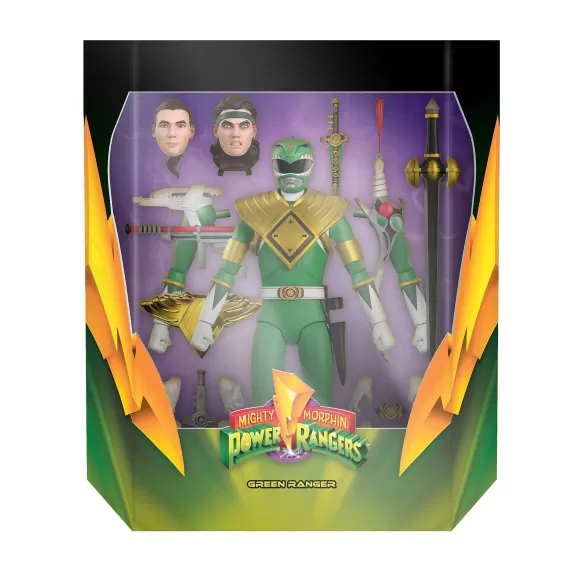 Super7 Mighty Morphin Power Rangers^Mighty Morphin Power Rangers Ultimates! Wave 1 - Green Ranger