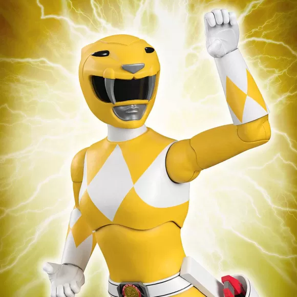 Super7 Mighty Morphin Power Rangers^Mighty Morphin Power Rangers Ultimates! Wave 1 - Yellow Ranger