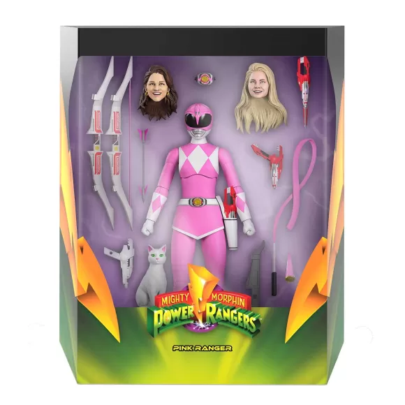 Super7 Mighty Morphin Power Rangers^Mighty Morphin Power Rangers Ultimates! Wave 2 - Pink Ranger