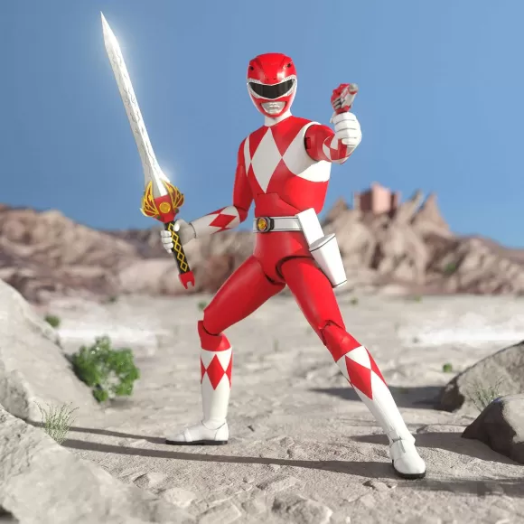 Super7 Mighty Morphin Power Rangers^Mighty Morphin Power Rangers Ultimates! Wave 2 - Red Ranger