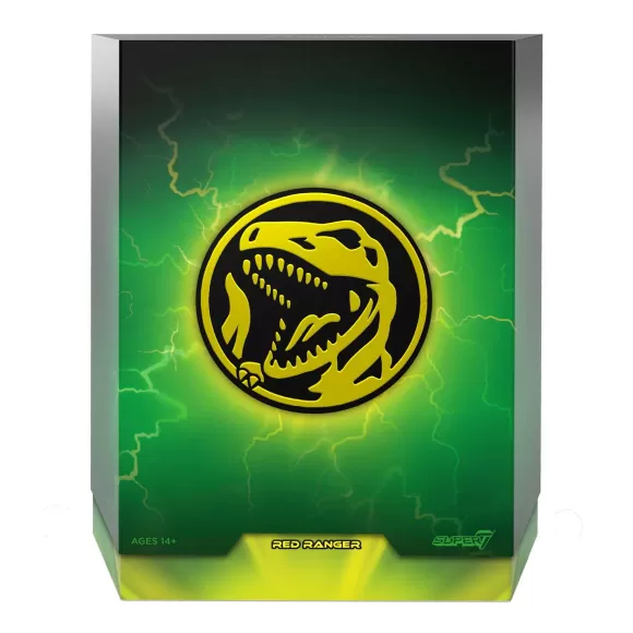 Super7 Mighty Morphin Power Rangers^Mighty Morphin Power Rangers Ultimates! Wave 2 - Red Ranger