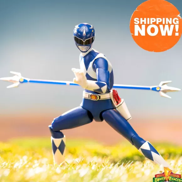 Super7 Mighty Morphin Power Rangers^Mighty Morphin Power Rangers Ultimates! Wave 3 - Blue Ranger