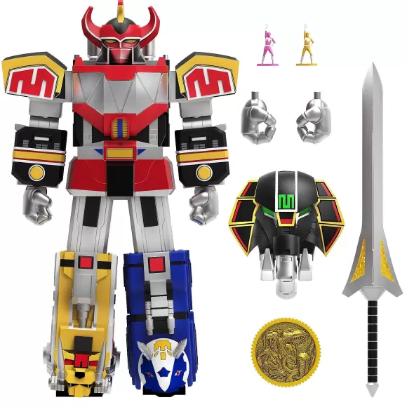 Super7 Mighty Morphin Power Rangers^Mighty Morphin Power Rangers Ultimates! Wave 3 - Dino Megazord
