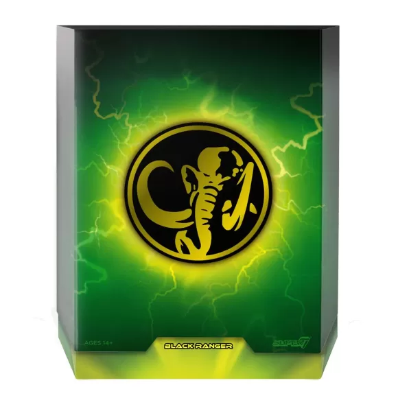 Super7 Mighty Morphin Power Rangers^Mighty Morphin Power Rangers Ultimates! Wave 3- Black Ranger