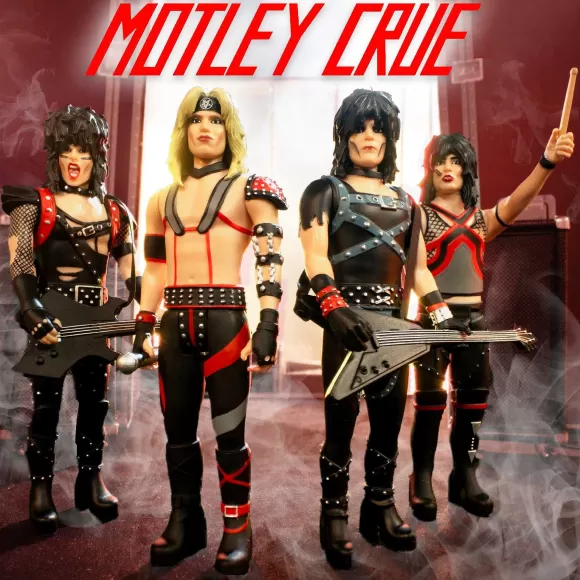 Super7 Motley Crue^Motley Crue Reaction Figures Wave 01 - Mick Mars (Shout At The Devil)
