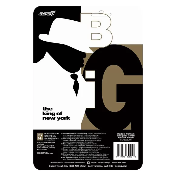 Super7 Notorious B.I.G.^Notorious B.I.G. Reaction Figures Wave 03 - Biggie In Suit