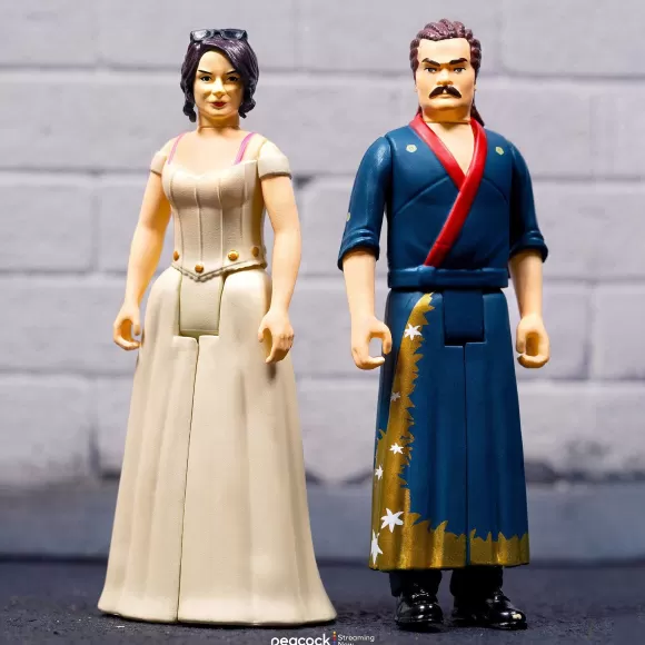 Super7 Parks And Recreation^Parks And Recreation Reaction Figures Wave 2 - Ron And Tammy 2 Wedding Night (2-Pack)