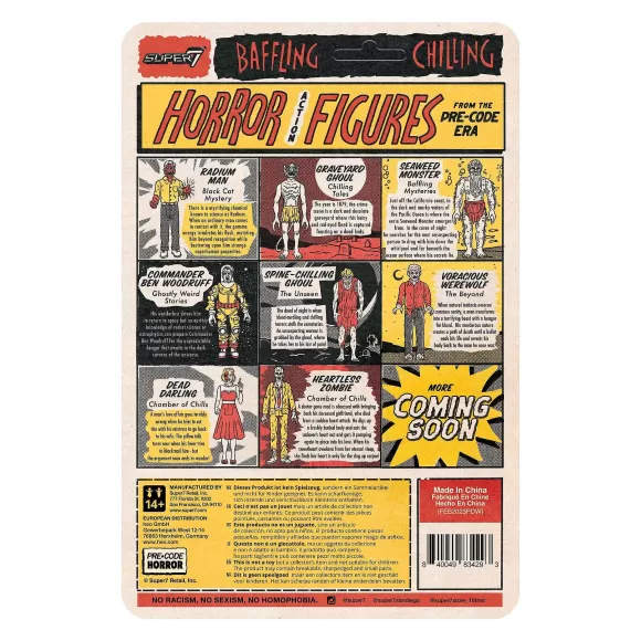 Super7 Pre-Code Horror^Pre-Code Horror Reaction Figures Wave 02 - Chamber Of Chills 23 - Heartless Zombie