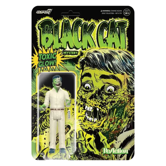 Super7 Pre-Code Horror^Pre-Code Horror Reaction W3 - Black Cat Mystery - Radium Man(Glow)