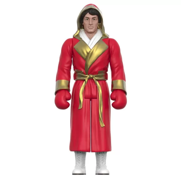 Super7 Rocky^Rocky Reaction Figures Wave 03 (Rocky I) - Italian Stallion Rocky, Street Rocky, Mickey