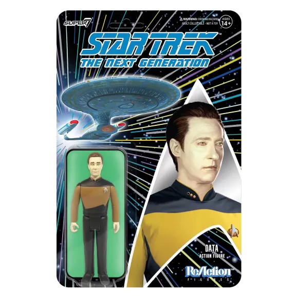 Super7 Star Trek^Star Trek: The Next Generation Reaction Figure Wave 1 - Data