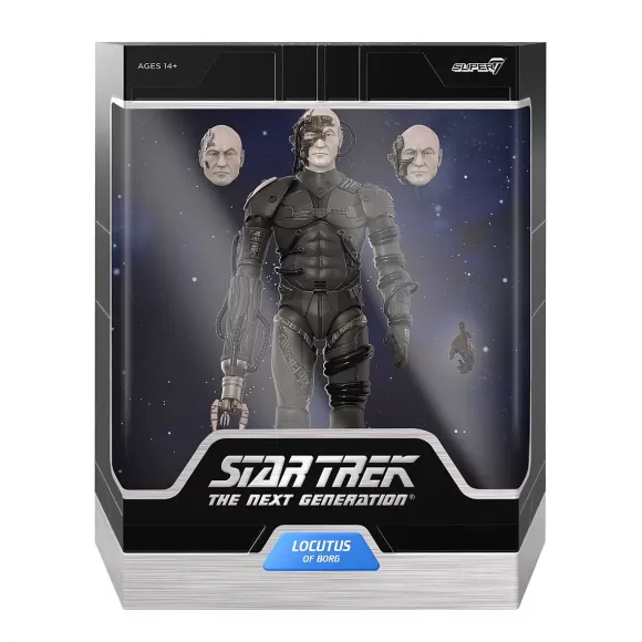 Super7 Star Trek^Star Trek: The Next Generation Ultimates! W1 - Locutus Of Borg