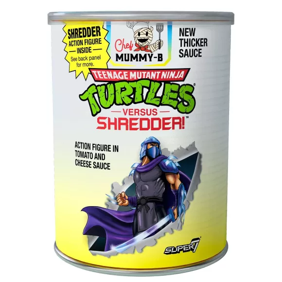 Super7 Teenage Mutant Ninja Turtles^Teenage Mutant Ninja Turtles Reaction - Shredder [In Pasta Can] [Sdcc 2023]