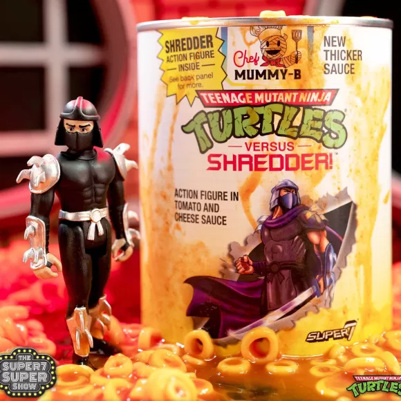 Super7 Teenage Mutant Ninja Turtles^Teenage Mutant Ninja Turtles Reaction - Shredder [In Pasta Can] [Sdcc 2023]