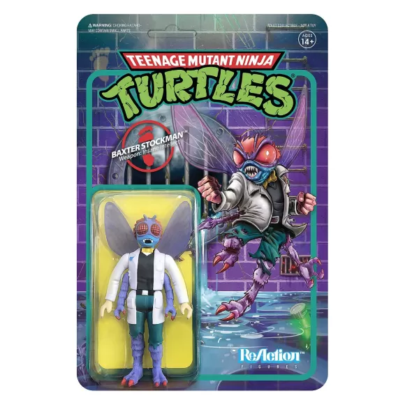 Super7 Teenage Mutant Ninja Turtles^Teenage Mutant Ninja Turtles Reaction Figure Wave 2 - Baxter Stockman