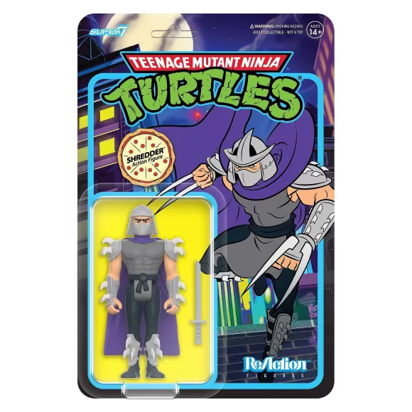 Super7 Teenage Mutant Ninja Turtles^Teenage Mutant Ninja Turtles Reaction Figures Wave 08 - Shredder (Cartoon)