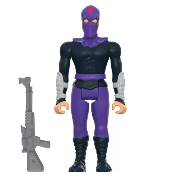 Super7 Teenage Mutant Ninja Turtles^Teenage Mutant Ninja Turtles Reaction Figures Wave 8 - Undercover Raphael, Shredder, Rocksteady & Foot Soldier (Cartoon)