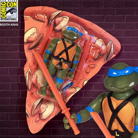 Super7 Teenage Mutant Ninja Turtles^Teenage Mutant Ninja Turtles Reaction -Pizza Box 4-Pack (Sdcc 2019)