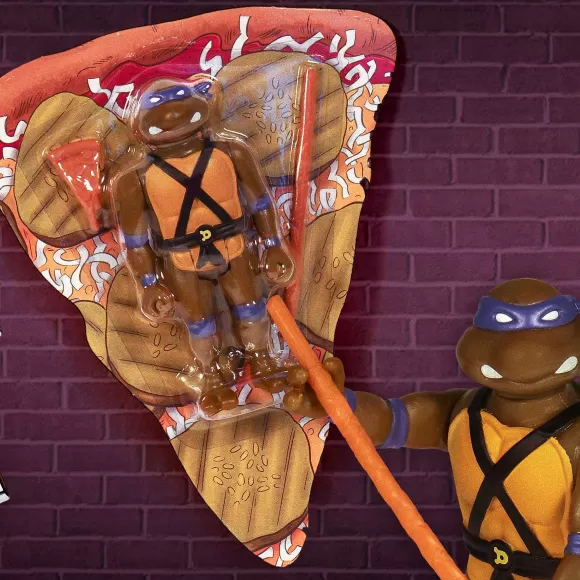 Super7 Teenage Mutant Ninja Turtles^Teenage Mutant Ninja Turtles Reaction -Pizza Box 4-Pack (Sdcc 2019)