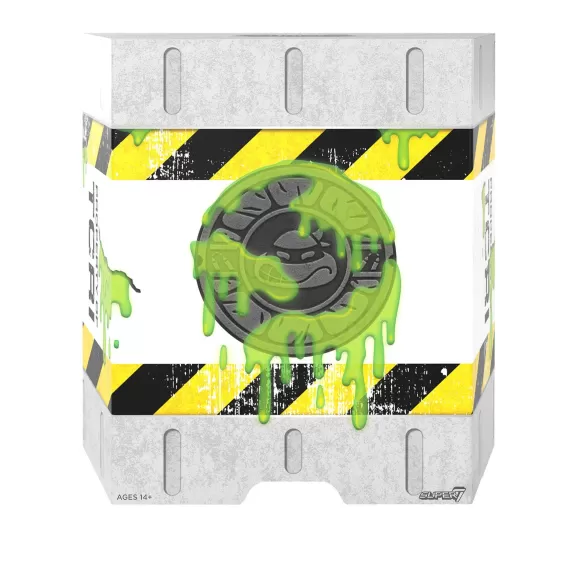 Super7 Teenage Mutant Ninja Turtles^Teenage Mutant Ninja Turtles Ultimates! - Michelangelo [Mutagen Ooze Glow] (Pre-Order Exclusive)