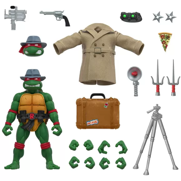 Super7 Teenage Mutant Ninja Turtles^Teenage Mutant Ninja Turtles Ultimates! Wave 1 - Raphael (Undercover) [Bbts]